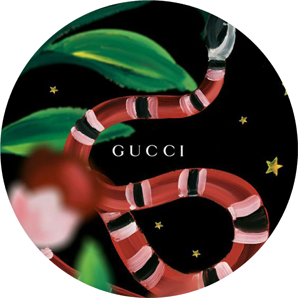 Gucci Pop Grip - Gucci Jungle Background (1000x1000), Png Download