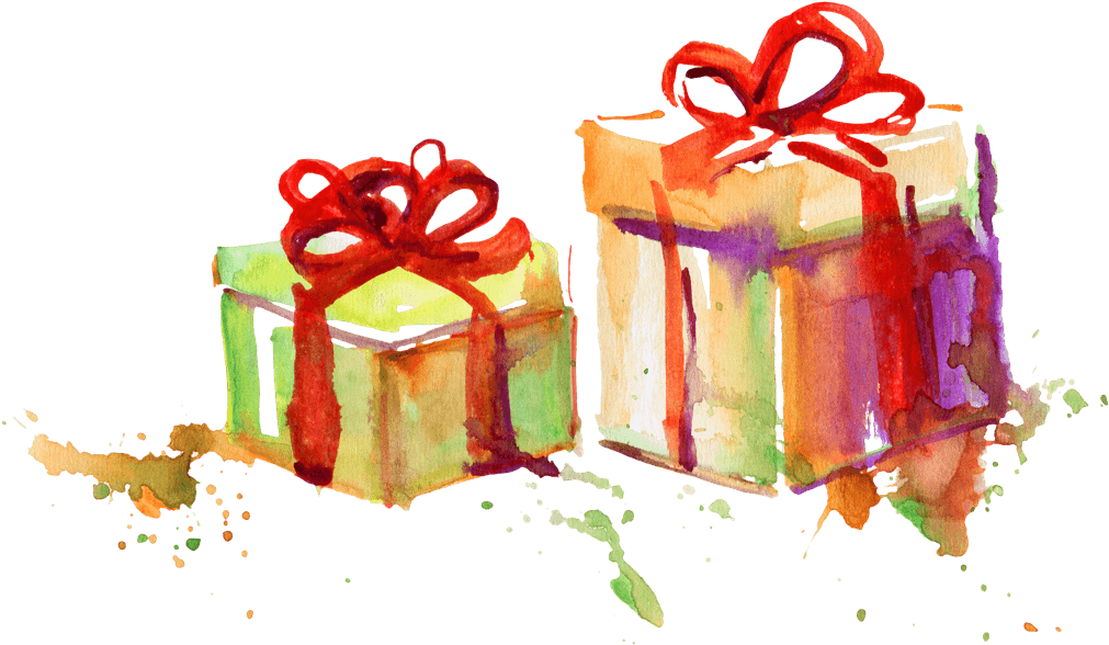 Gift Vouchers - Watercolor Painting (1024x613), Png Download