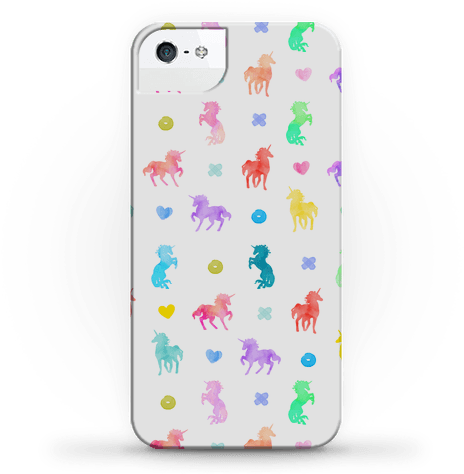 Simple Unicorn Pattern - Simple Unicorn Pattern Tote Bag: Funny Tote Bag From (484x484), Png Download