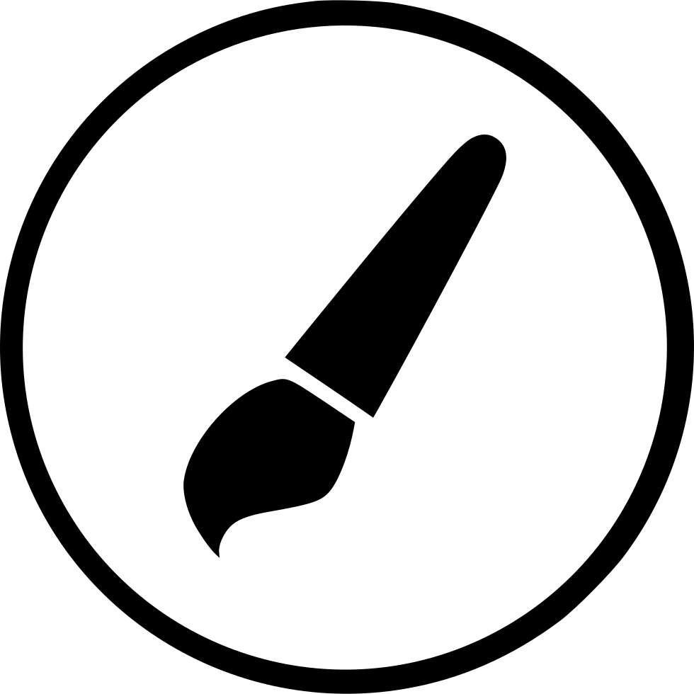 28 Collection Of Icon Drawing Png - Photoshop Brush Tool Icon (980x980), Png Download