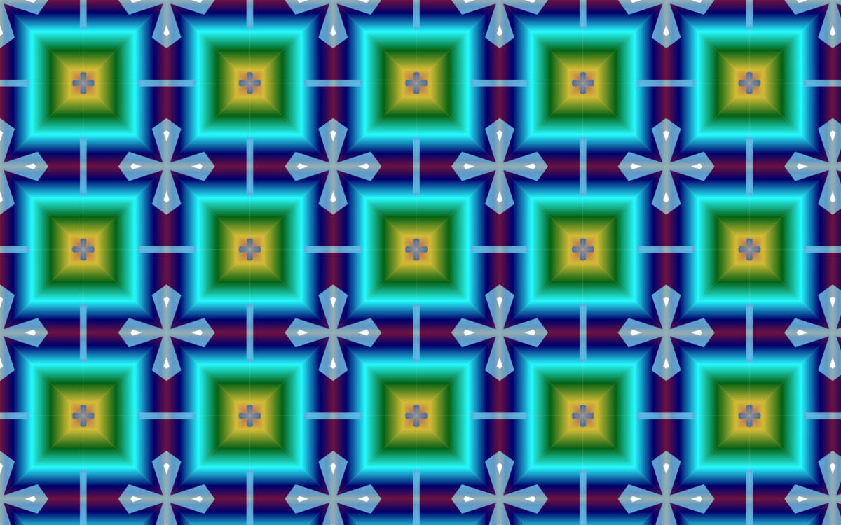 Symmetry Fractal Art Kaleidoscope Watercolor Painting - Portable Network Graphics (1200x750), Png Download