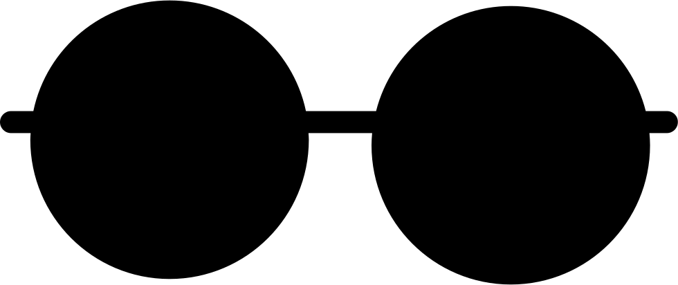 Clipart Sunglasses Circular - Minnie Mouse Ears Cut Out (980x412), Png Download