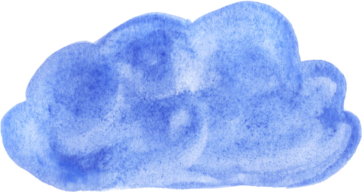 Blue Watercolor Png - Dark Blue Watercolor Png (1300x789), Png Download