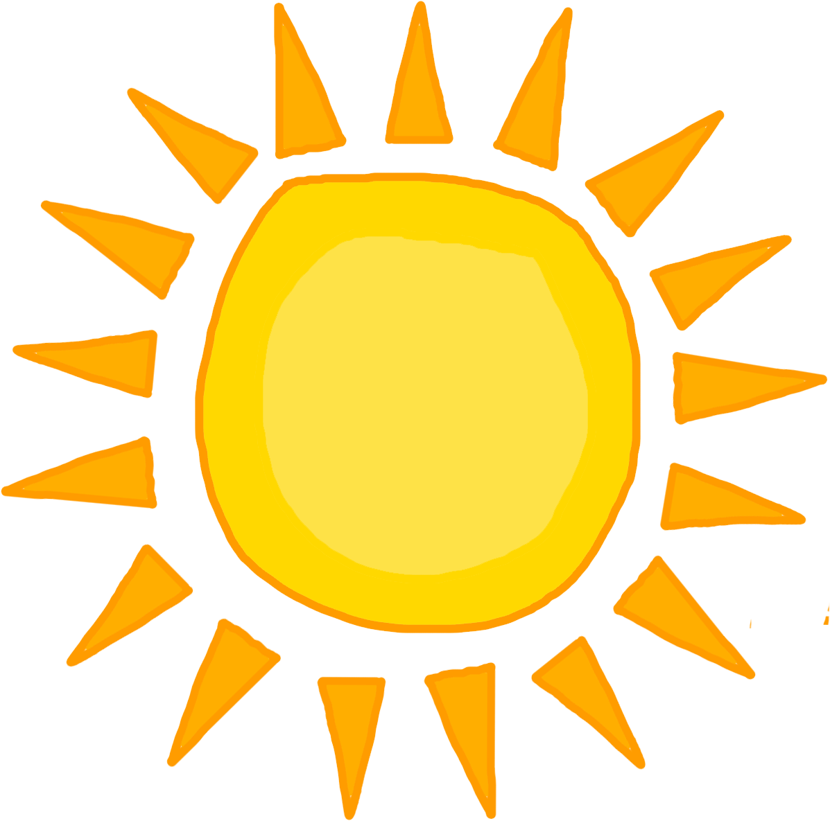 Sun Png - Transparent Background Sun Png (1440x1440), Png Download