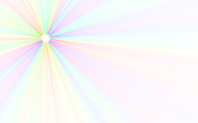 Rainbow Glare Png - Light (604x399), Png Download