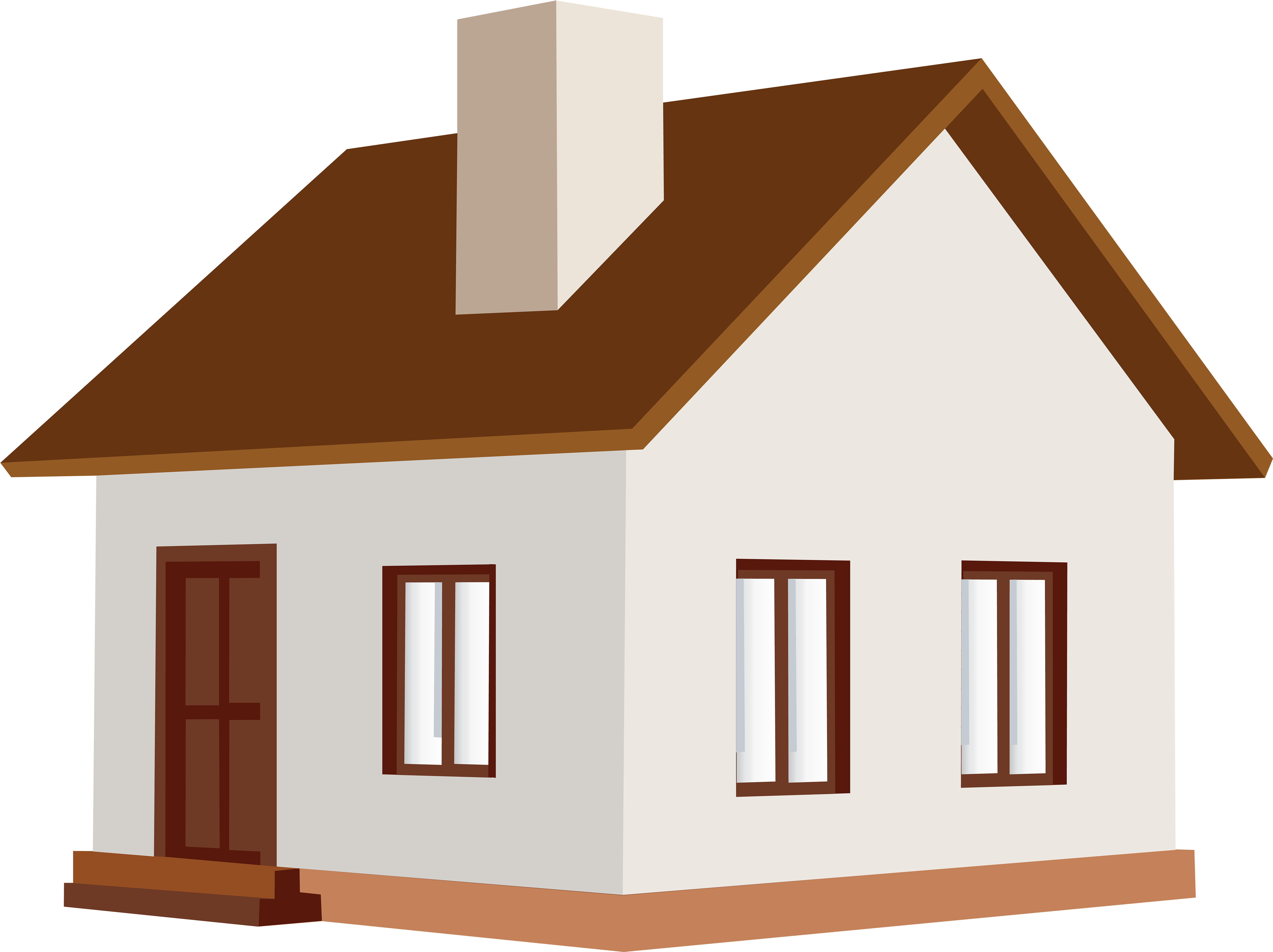 House Clipart Png Danielbentleyme - Transparent Background House Clipart (6000x4481), Png Download