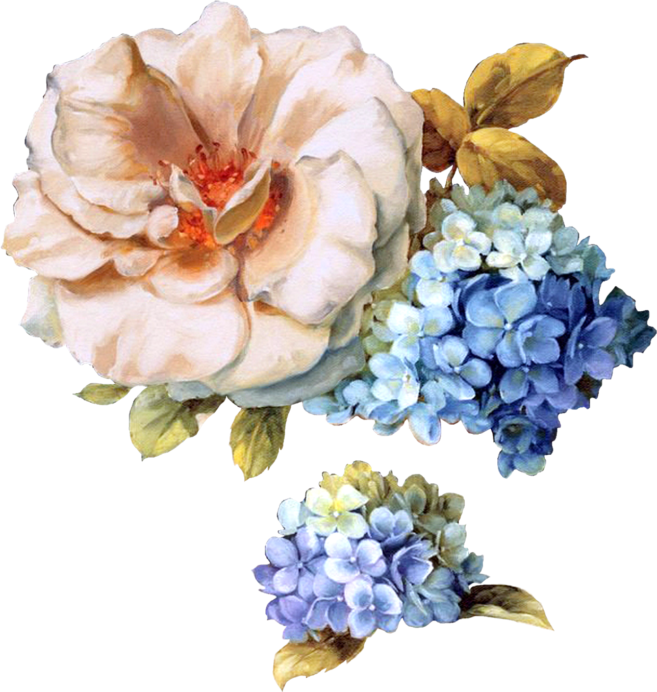 French Vases Ii By Lisa Audit, Artwork, (1600x1600), Png Download