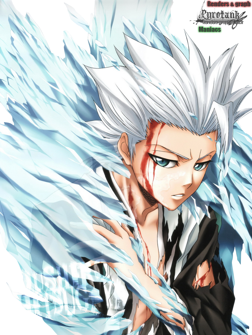 Renders Hitsugaya Toshiro Bankai Daiguren Hiyorinmaru - Bleach Hitsugaya Bankai (810x1076), Png Download
