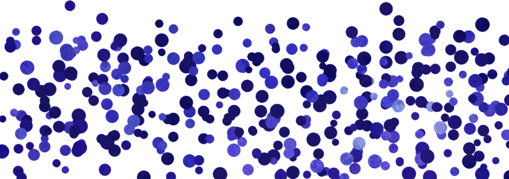 Hand Painted Watercolor Dotted With Stars Png Transparent - Clip Art (1024x360), Png Download