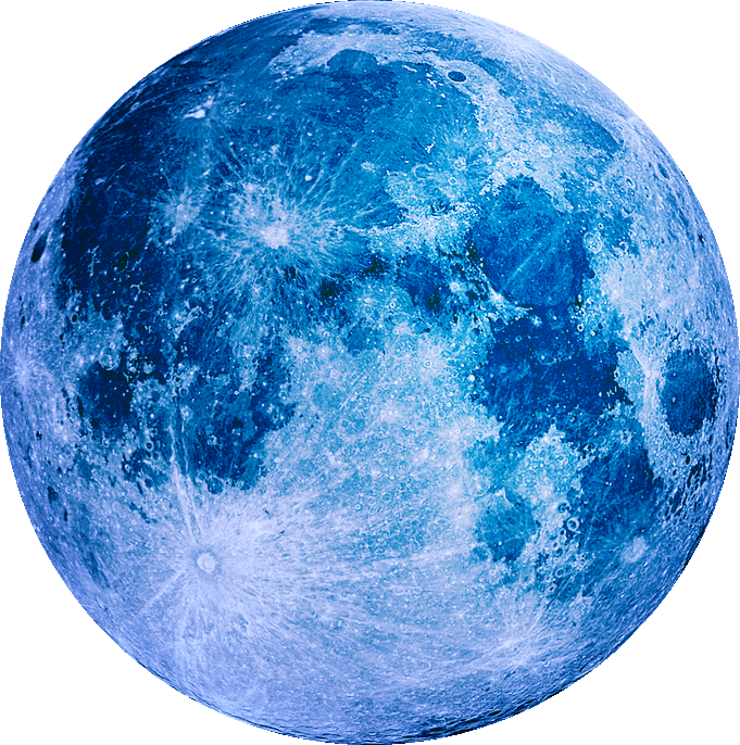 Download Blue Moon Png - Full Size PNG Image - PNGkit