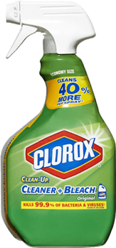 Clorox All Purpose Cleaner & Bleach Original 946ml - Bleach Spray (502x502), Png Download