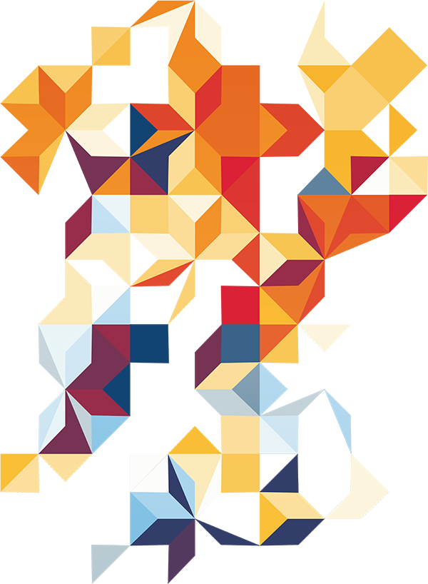 Coded Canvas - Nick Taylor - Graphic T Shirts Geometric (600x818), Png Download