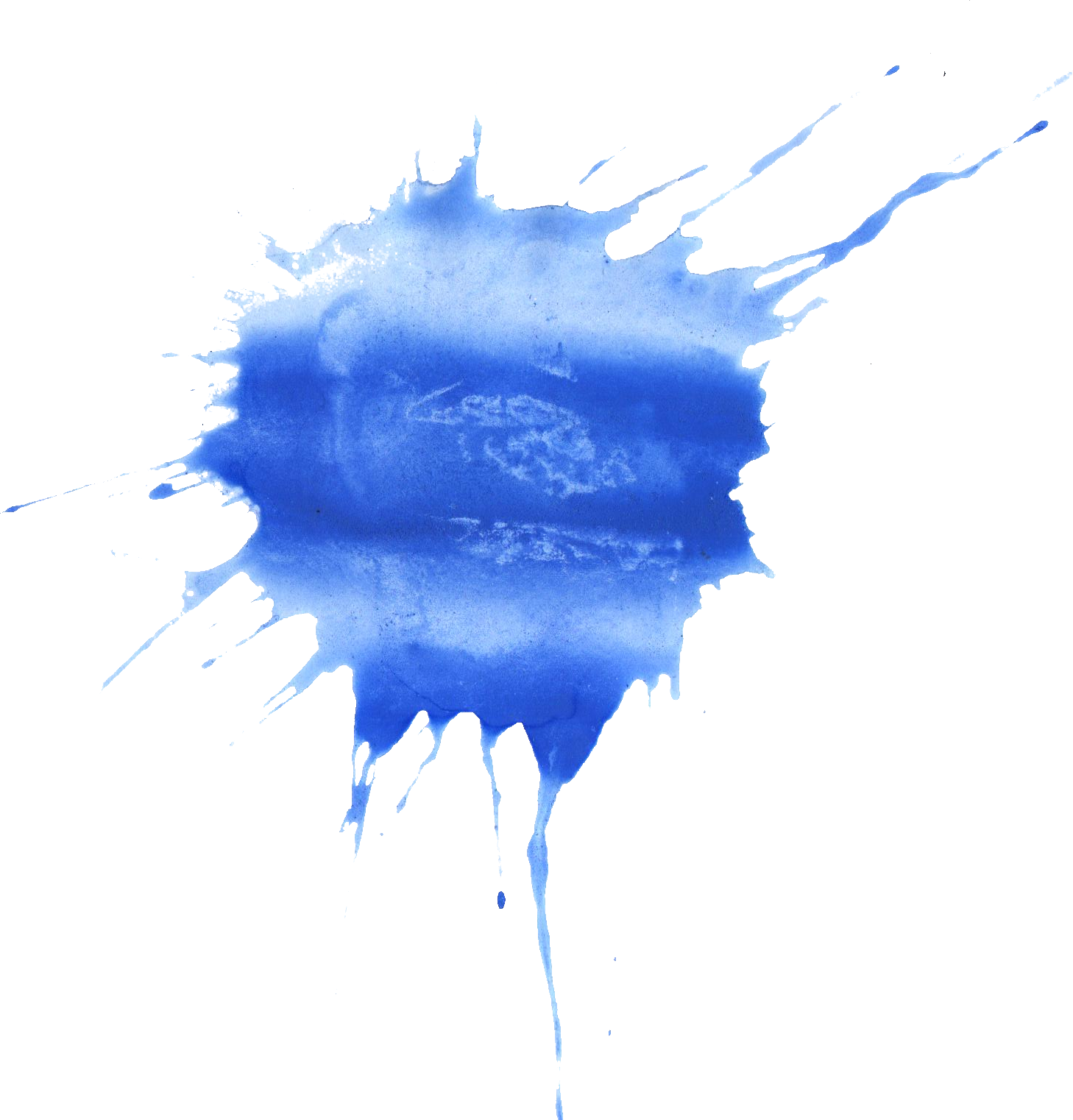Download Blue Watercolor Splatter Splatter Watercolor Full Size Png Image Pngkit