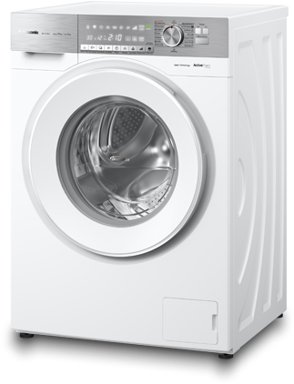Panasonic 9kg Front Load Washer Na-129vg6wmy - Panasonic Na 120vg6 (561x455), Png Download
