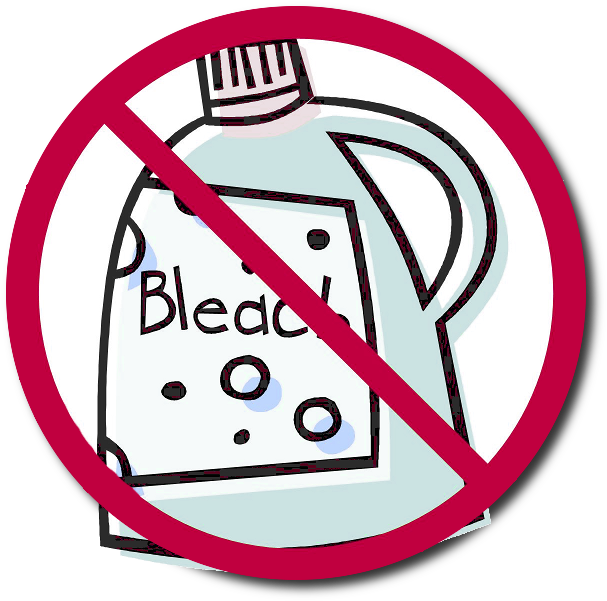 Dangers Of Bleach - Bleach Harmful (613x607), Png Download
