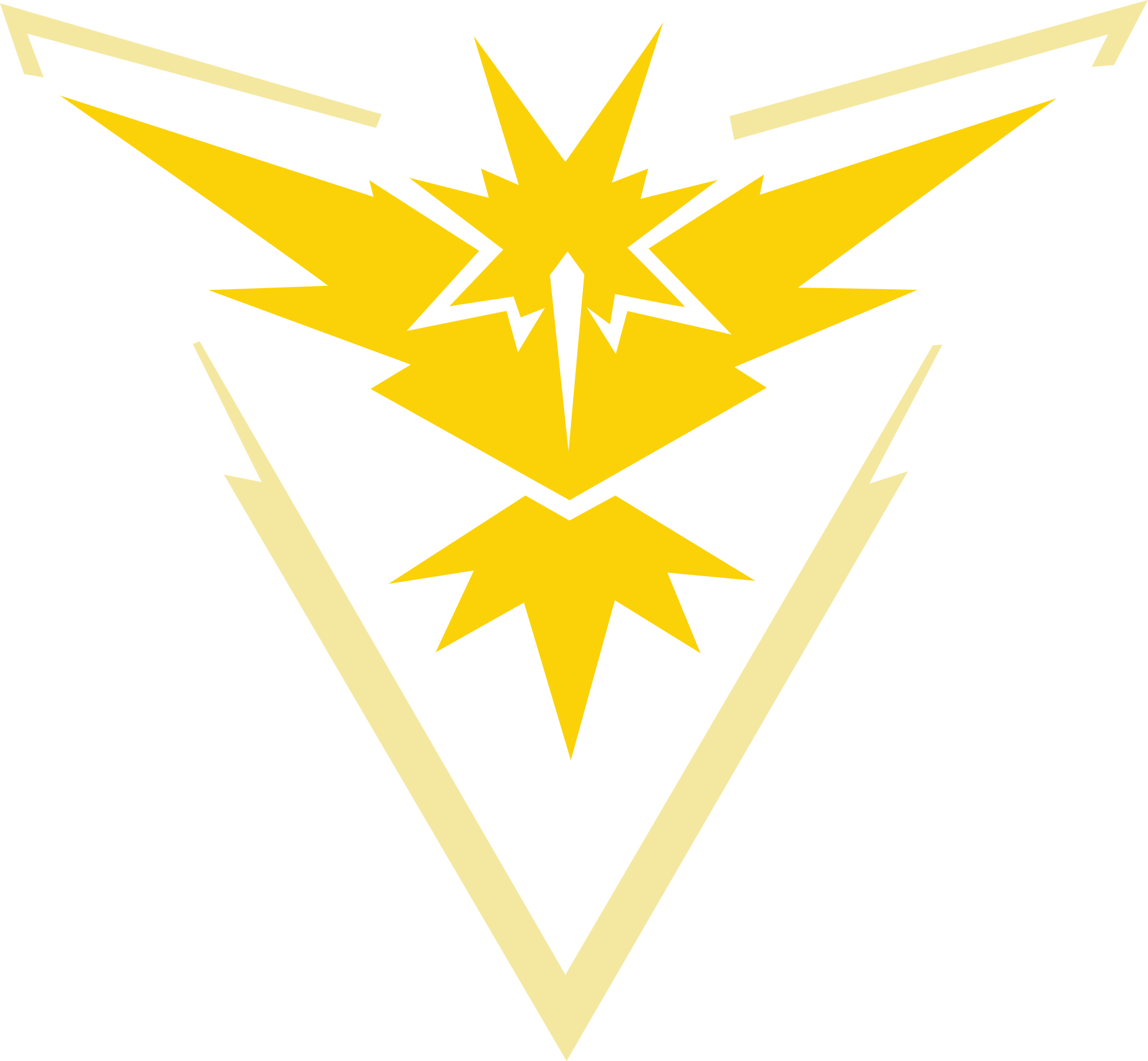 All Pokemon Go Team Logos Jackaloupe - Pokemon Go Team Logos (2071x1915), Png Download