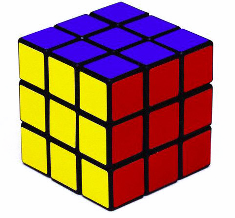 Rubik's Cube Png Image Transparent - Permutaciones Del Cubo Rubik (481x447), Png Download