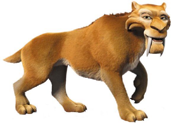 Diego Ice Age Lion Png Image - Saber Tooth Tiger Aj (600x600), Png Download