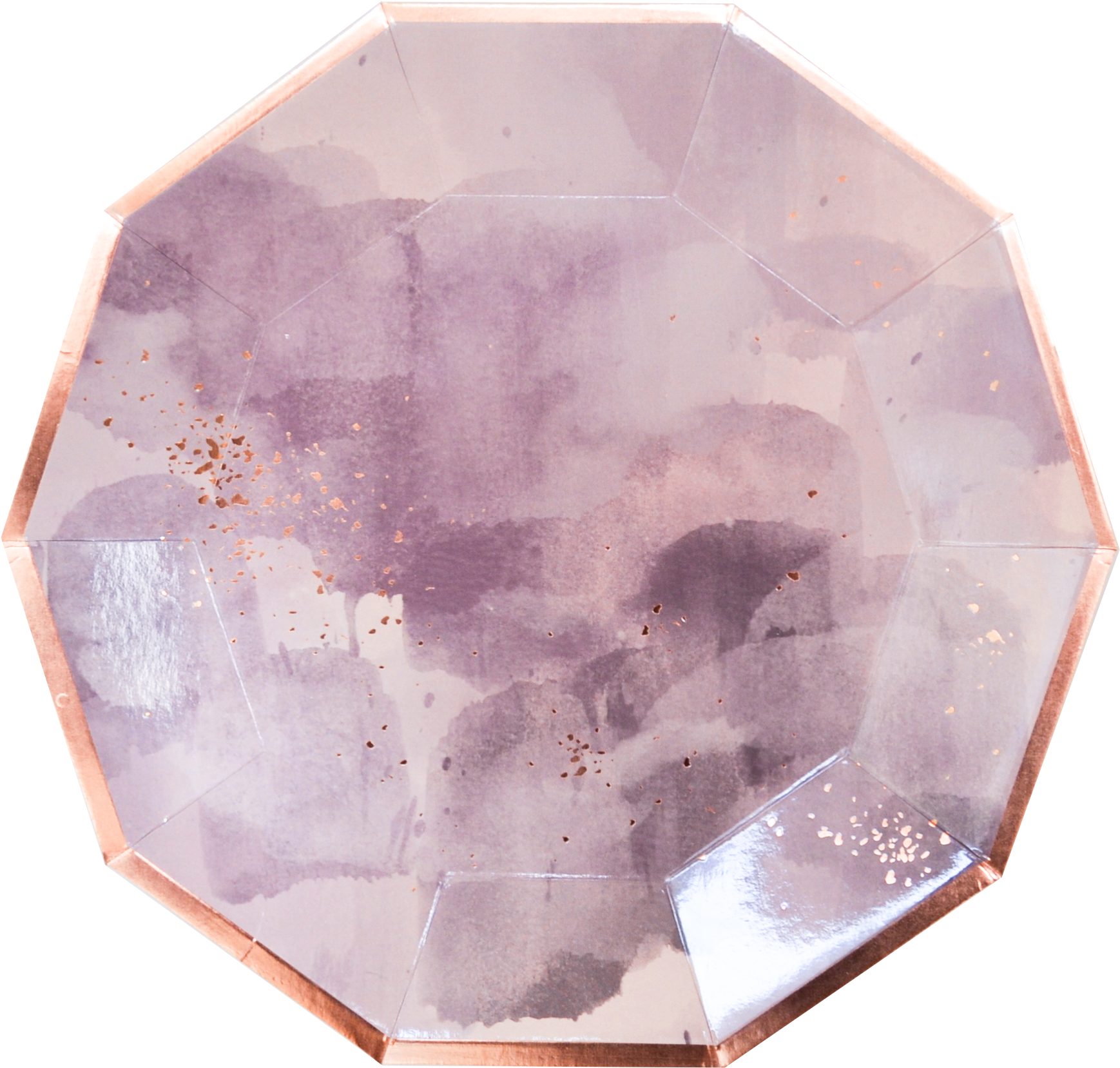 Amethyst-light Purple Watercolor Large Paper Plates - Light Amethyst (2005x2006), Png Download