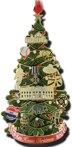 Success Story The White House Historical Association - 2017 White House Christmas Ornament (500x500), Png Download