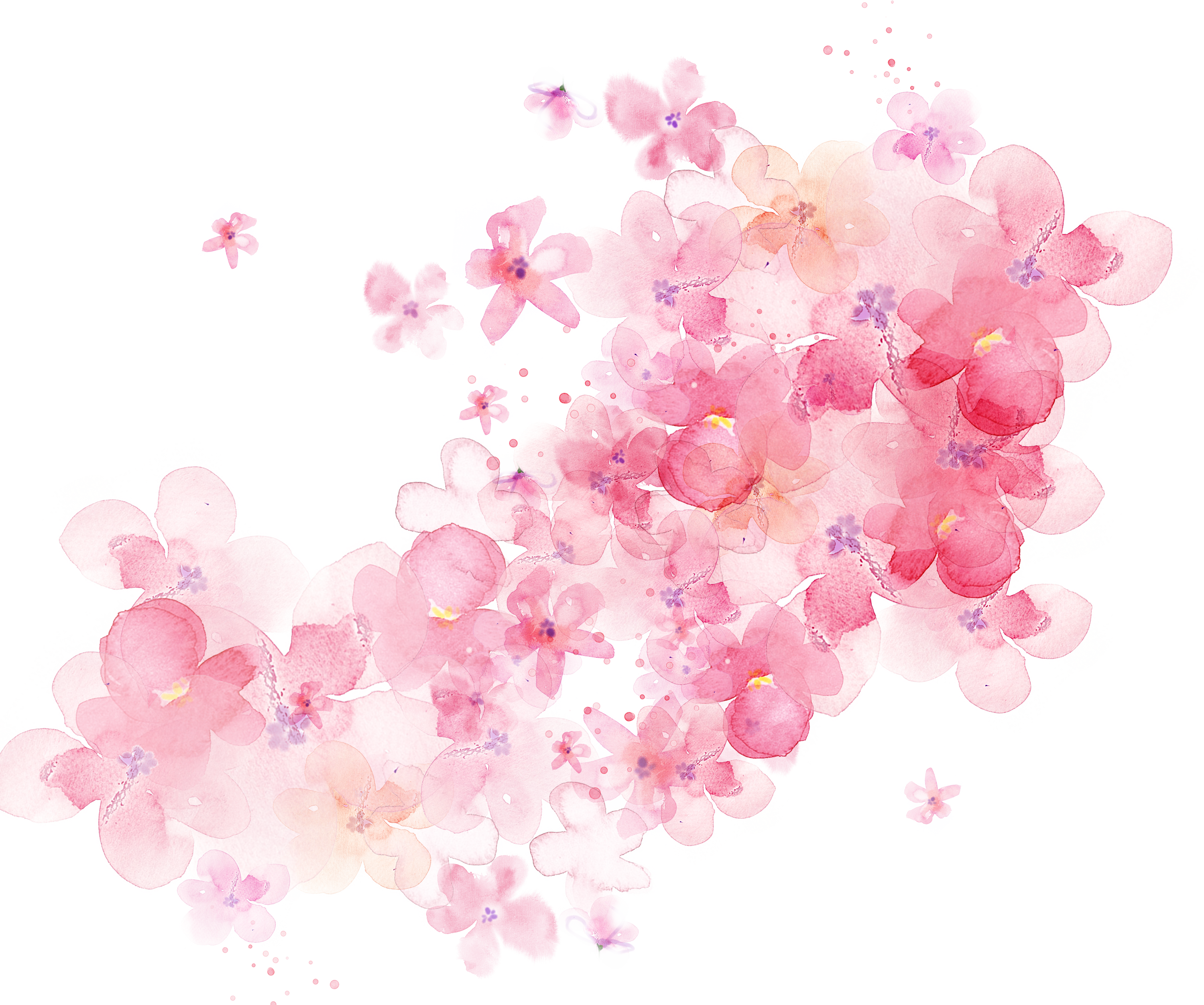 Watercolor Crown Crownflower Flower Flowercrown Floral - Flores Render (1226x1024), Png Download