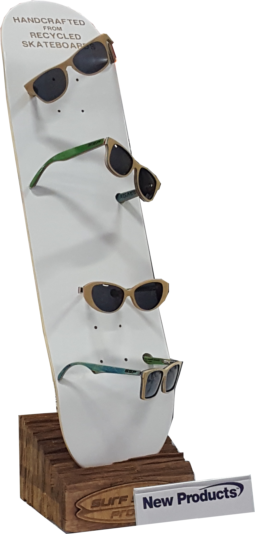 These Promotional Sunglasses Are Made From Recycled - Plywood (1206x2279), Png Download