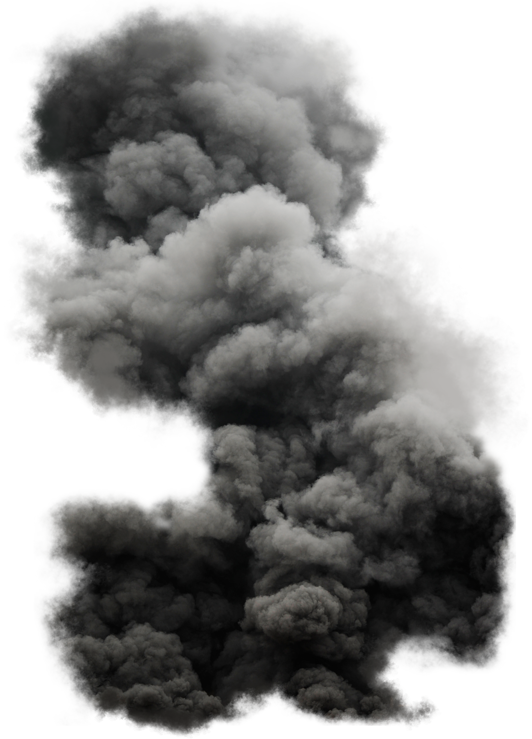Black Cloud Smoke Png Image - Black Smoke Bomb Png (1771x2458), Png Download