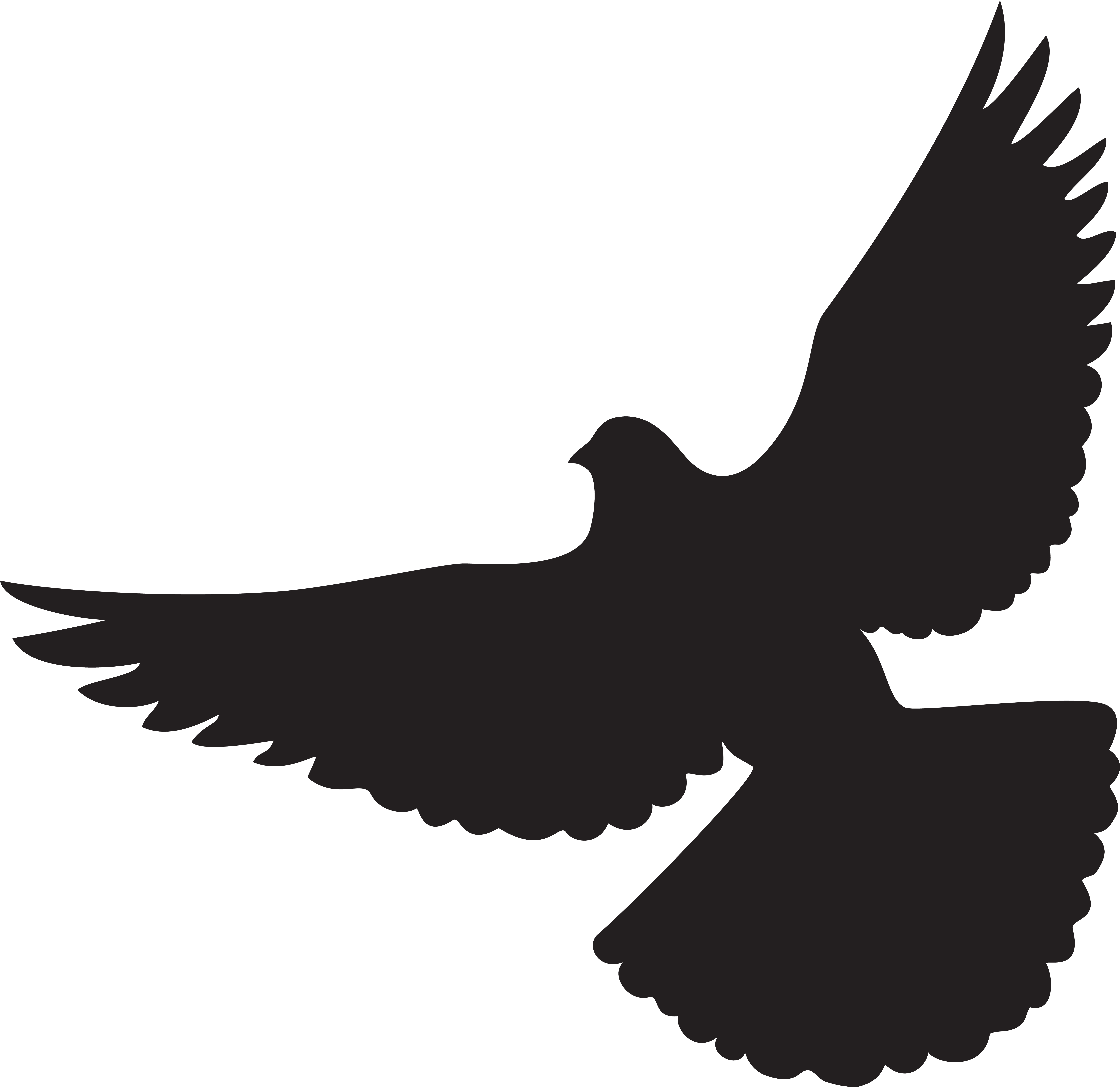 Dove Png (8000x7727), Png Download