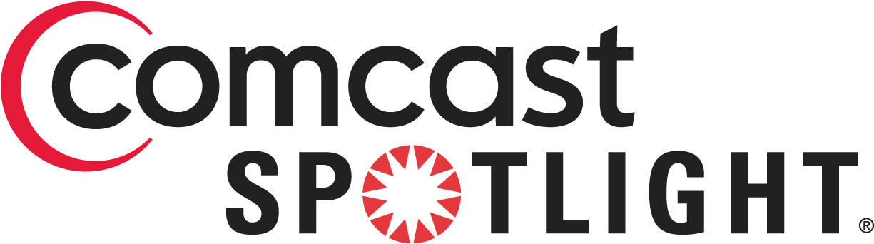 Clip Art Stock Image Comcast Spotlight Logo Png Logopedia - Custom B-flute Tuck Box (1413x794), Png Download