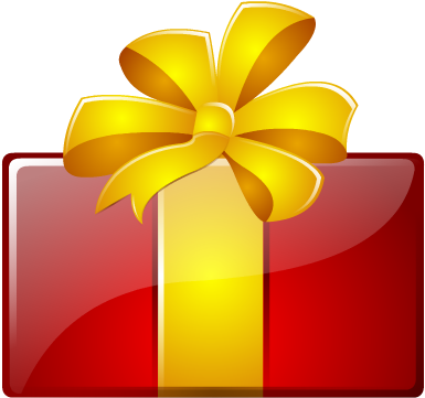 Free Icons Png - Free Gift Icon (400x400), Png Download