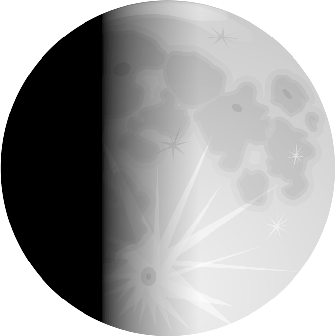 Half Moon Png Background Image - Clip Art (800x800), Png Download