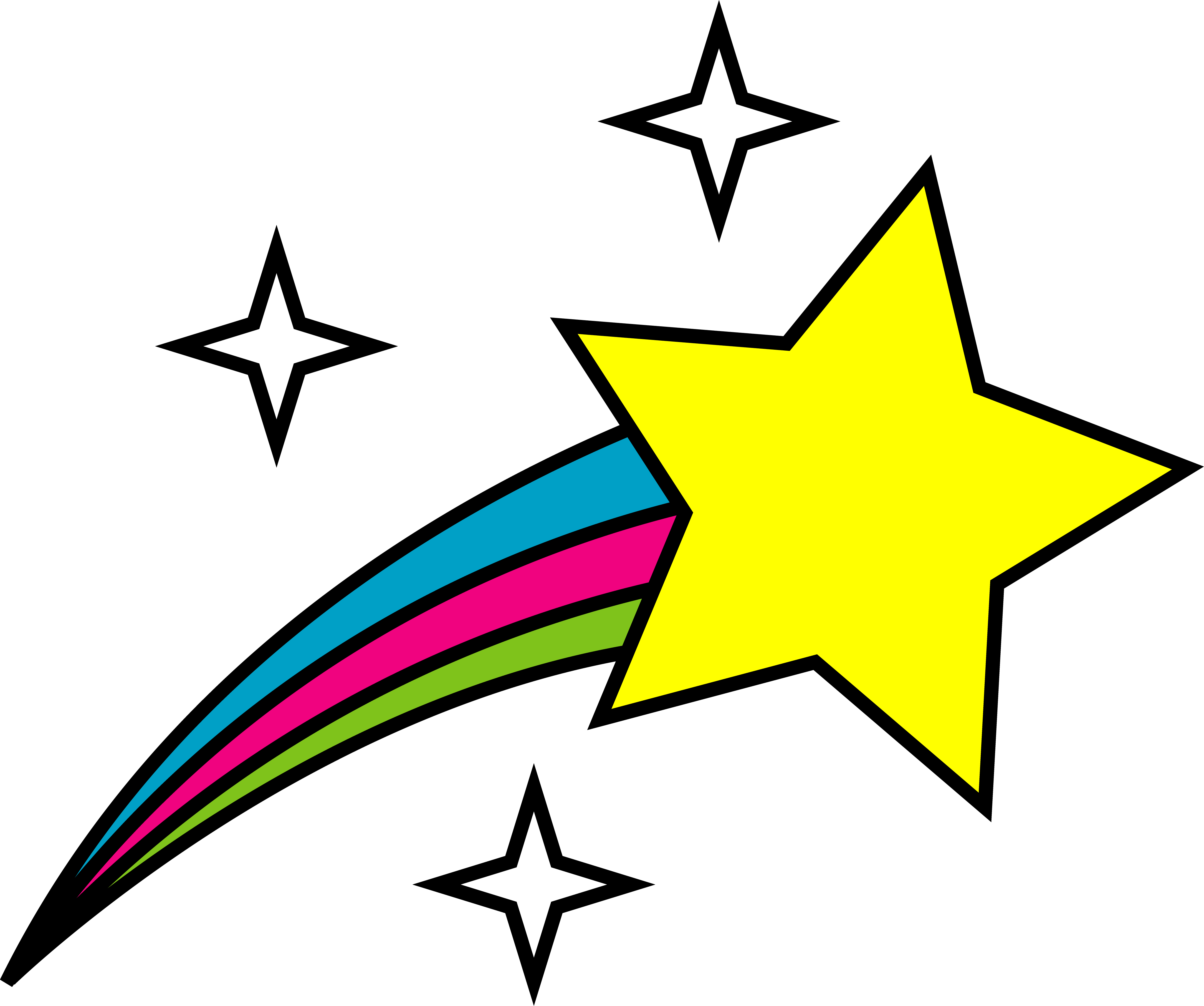 Stars Clip Art Kindergarten Worksheets Guide Kindergarten - Star Clip Art (1600x1338), Png Download