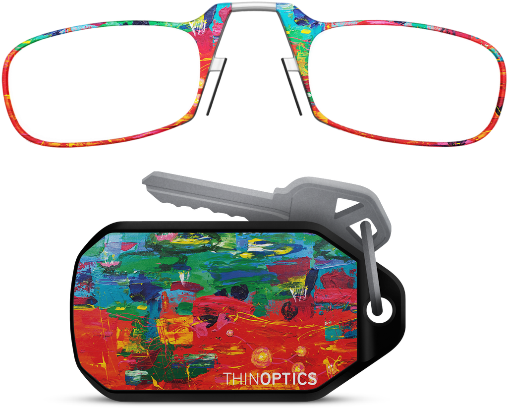 Thinoptics Now Offers Artlifting Printed Key Chain (1200x1200), Png Download