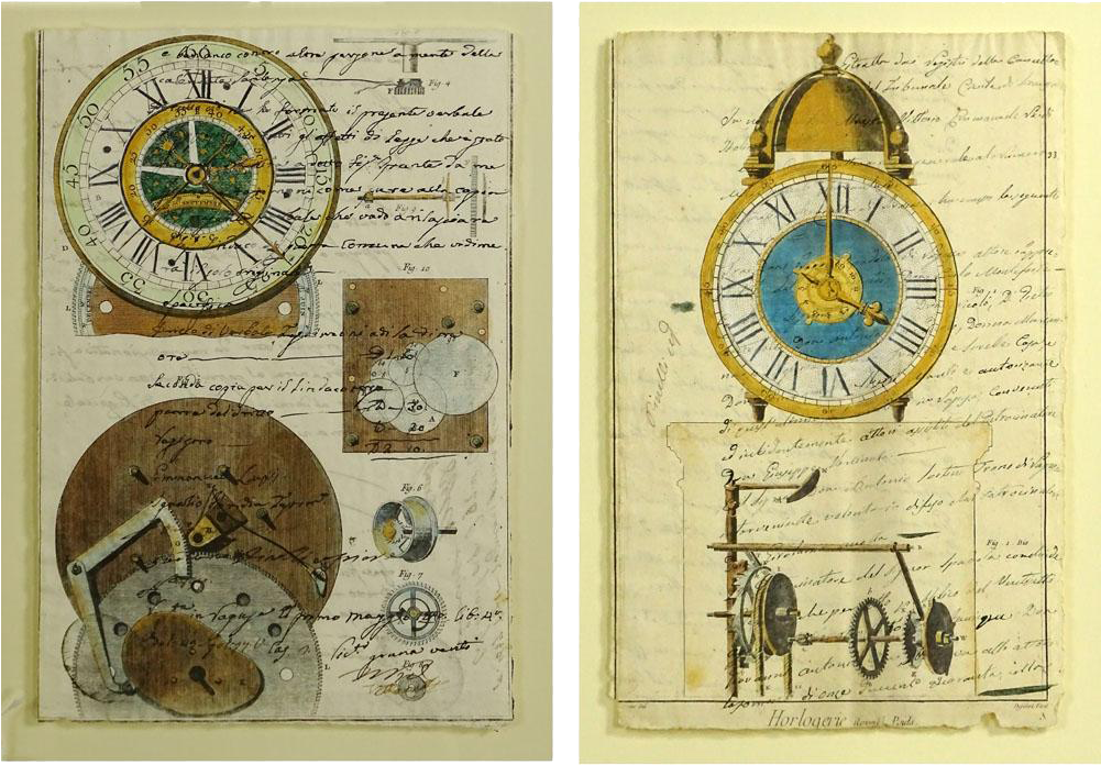 Two 19th Century Manuscripts Hand Decorated With Later - Watercolor Painting (1000x1000), Png Download