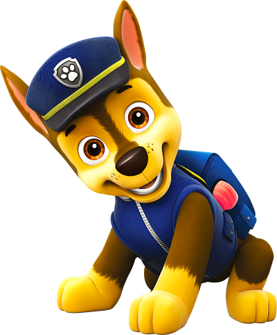 Graphic Download Download Paw Patrol Png Image And - Paw Patrol Chase Png (400x484), Png Download