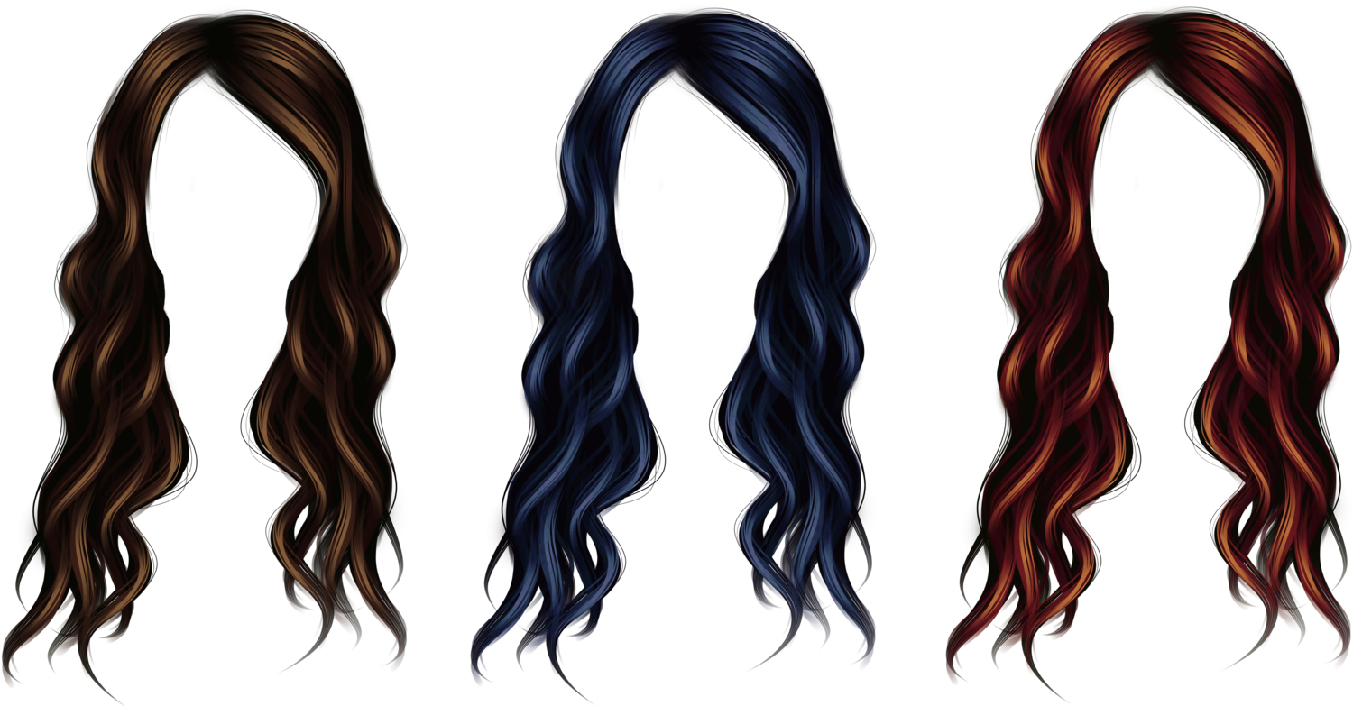 Hair Png High-quality Image - Clip Art (1600x800), Png Download