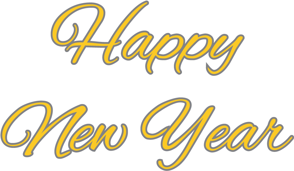 Happy New Year - Clip Art (800x479), Png Download