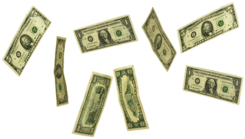 52 Images About Collection On We Heart It - Money Png (500x334), Png Download