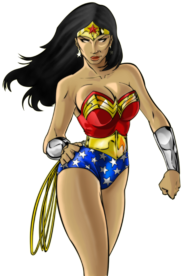 Wonder Woman Wonder Woman, Alter Ego, Girl Power - Wonder Woman Clipart Transparent Background (676x1023), Png Download