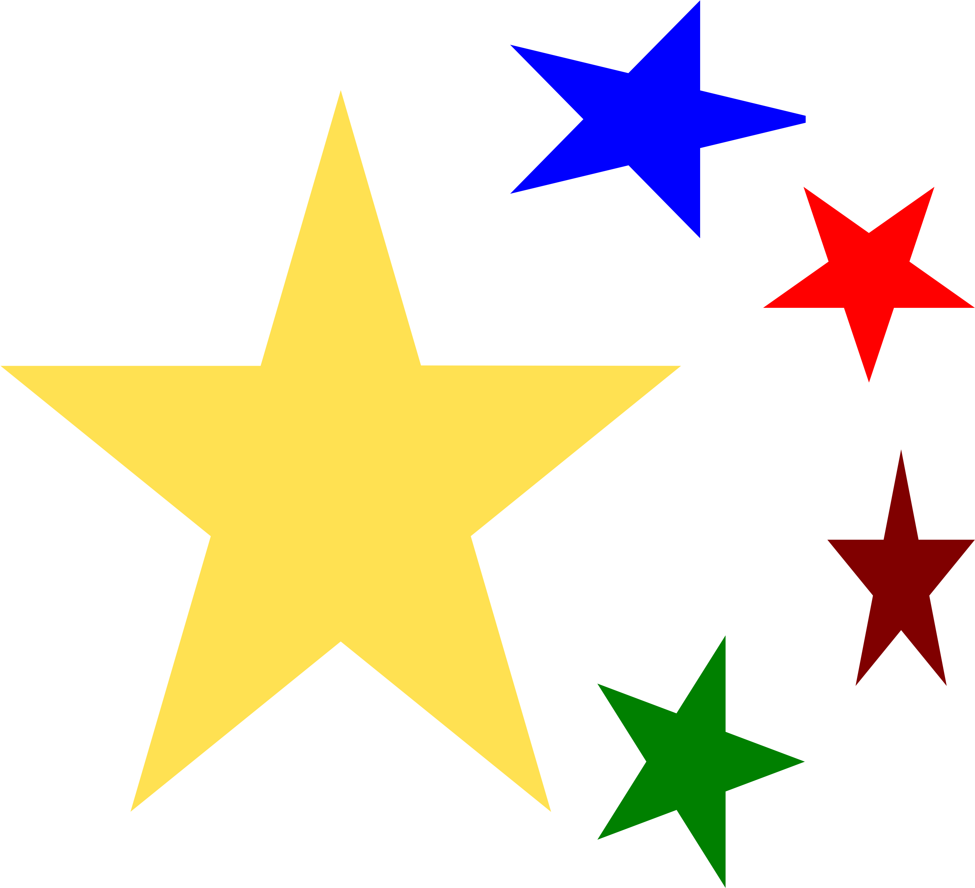 Free Yellow Star Clipart, Download Free Clip Art, Free - Christmas Star Clip Art Png (2555x2555), Png Download