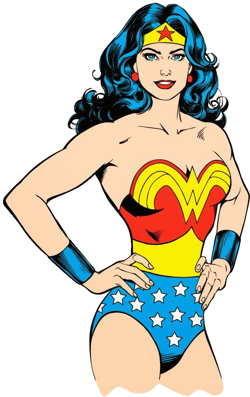 Layouts E Templates Para Blogs E Lojas Virtuais - Wonder Woman Png Comic (600x800), Png Download