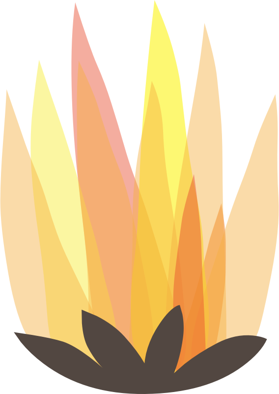 Tent Clipart Bon Fire - Bonfires Png (568x800), Png Download
