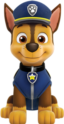 Chase - Chase Paw Patrol Characters (480x445), Png Download
