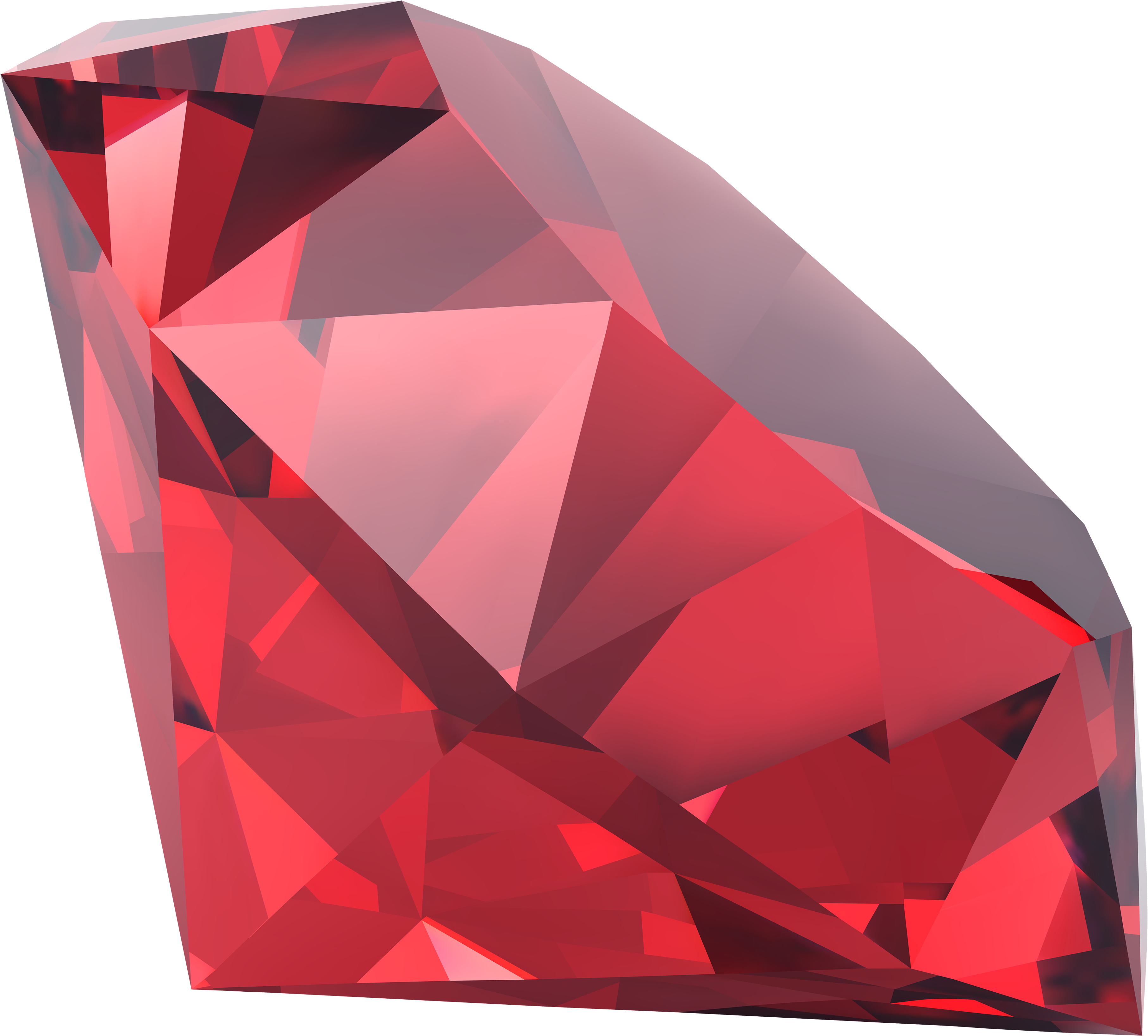 Red Diamond Png Clipart - Red Diamond Png (4000x3343), Png Download