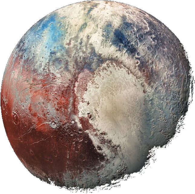 Visit - Newest And Clearest Photo Of Pluto (750x750), Png Download