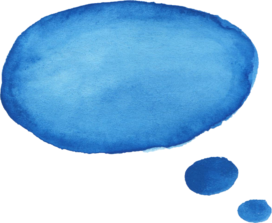 Free Download - Speech Bubble Png Blue (953x783), Png Download