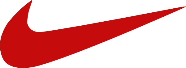 Nike Logo Png Images Free Download Clipart Black And - Nike Logo Red Png (600x220), Png Download
