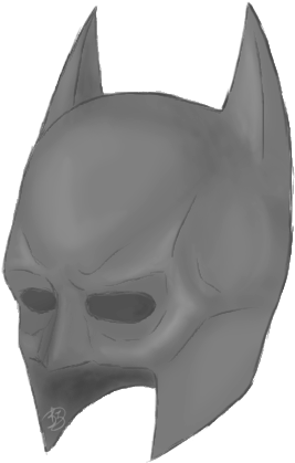 Batman Png Pic - Batman Mask Png (300x450), Png Download