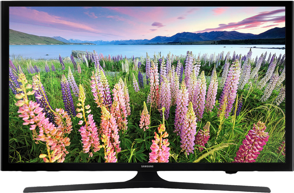 Download Television Png Image - Samsung 5 Series Un50j5201af - 50" Led Smart Tv - 1080p (500x338), Png Download