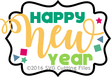Happy New Year Png Free Download (450x312), Png Download